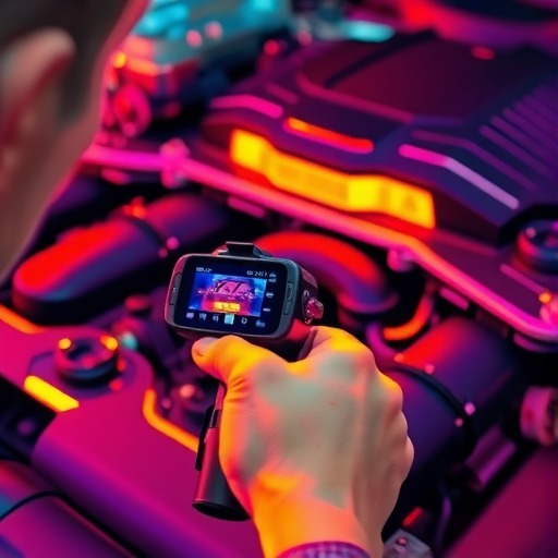 FLIR C8热像仪在汽车检修行业的应用(图1)