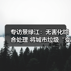 专访景绿江：无害化综合处理 将城市垃圾“变废为宝”（图4）
