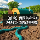 【解读】我国首次公布343个水质需改善控制单元信息 实施水质改善清单式管理（图4）