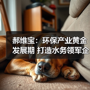 郝维宝:环保产业黄金发展期 打造水务领军企业(图1) 郝维宝:环保产业黄金发展期 打造水务领军企业(图1)
