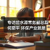 专访碧水源常务副总裁何愿平 环保产业就是“道德经济”(图2) 专访碧水源常务副总裁何愿平 环保产业就是“道德经济”(图2)