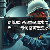 陪伴式服务重现清水绿岸——专访临沂黑臭水体治理示范城市建设项目驻场技术咨询团队负责人赵祥（图1）