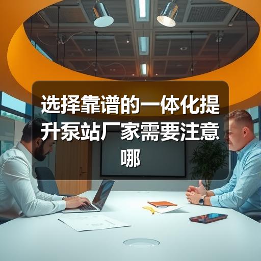 选择靠谱的一体化提升泵站厂家需要注意哪些要点(图3) 选择靠谱的一体化提升泵站厂家需要注意哪些要点