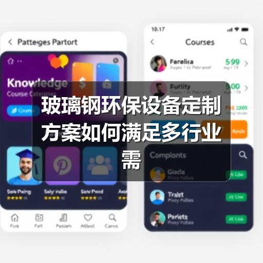 玻璃钢环保设备定制方案如何满足多行业需求(图2) 玻璃钢环保设备定制方案如何满足多行业需求