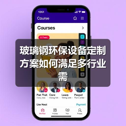 玻璃钢环保设备定制方案如何满足多行业需求(图1) 玻璃钢环保设备定制方案如何满足多行业需求