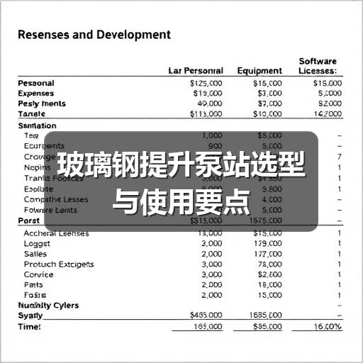玻璃钢提升泵站选型与使用要点(图2) 玻璃钢提升泵站选型与使用要点