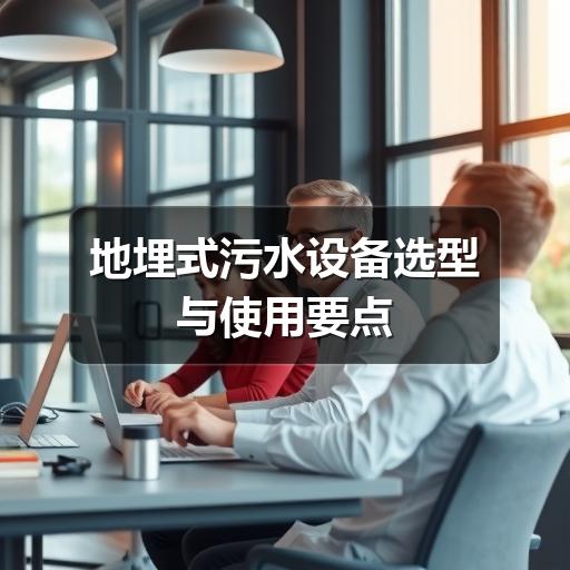 地埋式污水设备选型与使用要点