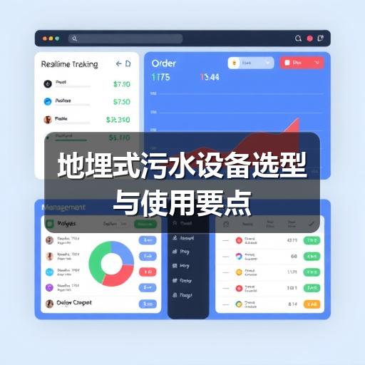 地埋式污水设备选型与使用要点