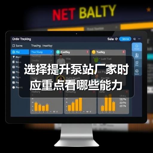选择提升泵站厂家时应重点看哪些能力