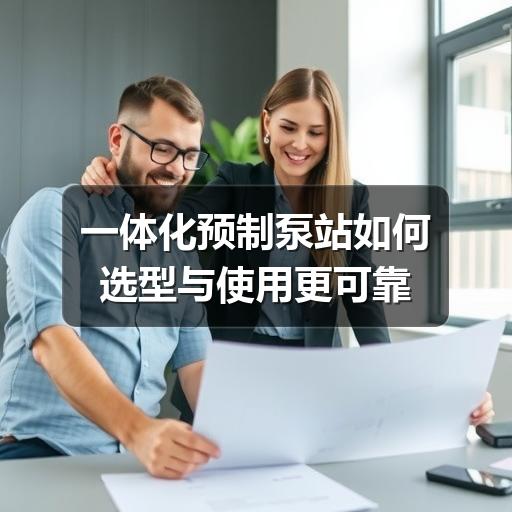 一体化预制泵站如何选型与使用更可靠
