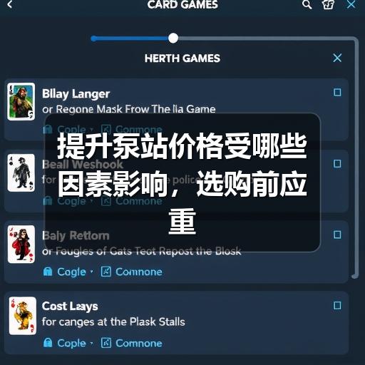 提升泵站价格受哪些因素影响,选购前应重点看什么(图1) 提升泵站价格受哪些因素影响,选购前应重点看什么