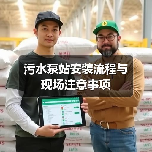 污水泵站安装流程与现场注意事项(图1) 污水泵站安装流程与现场注意事项