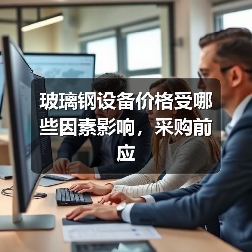 玻璃钢设备价格受哪些因素影响,采购前应重点看什么(图1) 玻璃钢设备价格受哪些因素影响,采购前应重点看什么