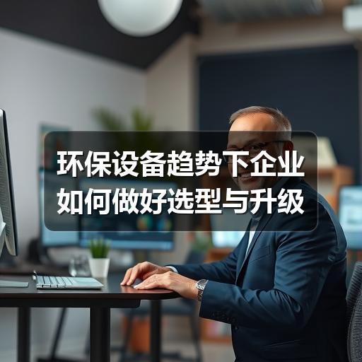 环保设备趋势下企业如何做好选型与升级(图2) 环保设备趋势下企业如何做好选型与升级