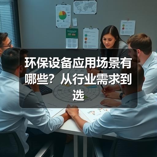 环保设备应用场景有哪些？从行业需求到选型思路的实用说明