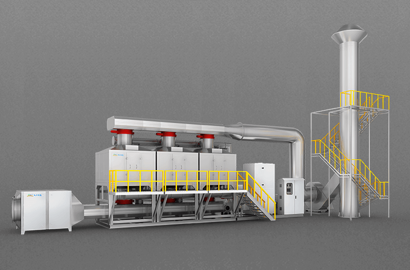 工业废气治理新技术:RTO蓄热式氧化炉的应用与发展(图2) 工业废气治理新技术:RTO蓄热式氧化炉的应用与发展(图2)