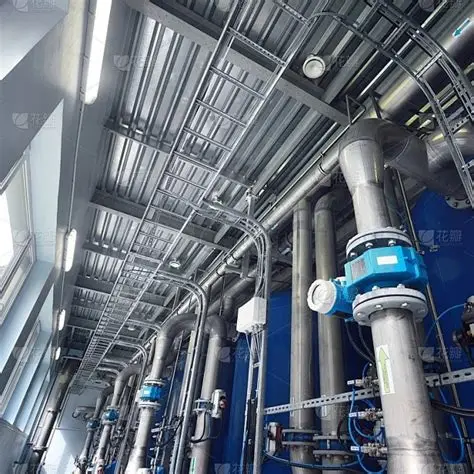大型工业水处理及锅炉房。电枢，电缆桥架